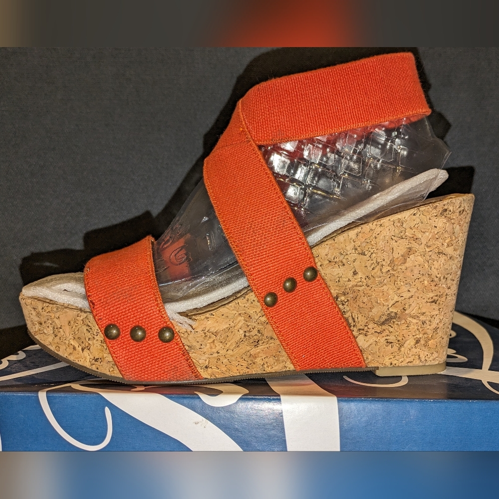 Lucky Brand "Marinah"  wedge sandals